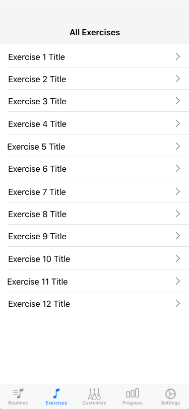 All Exercises