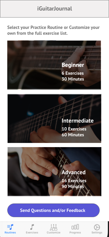 iGuitarJournal Home Page